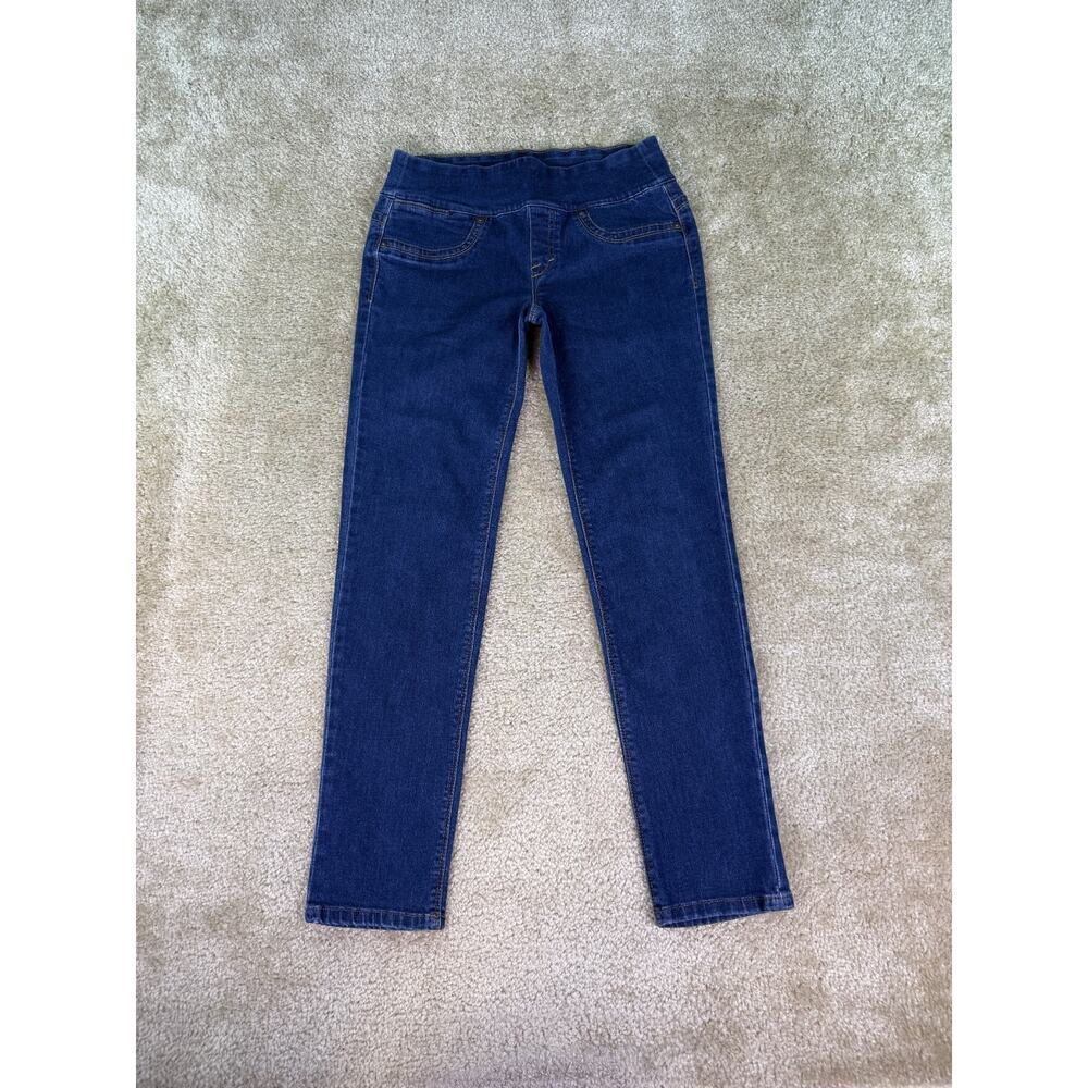 Style & Co Pull On Jeans Womens Size XS Boyfriend Jegging Stretch Blue D054